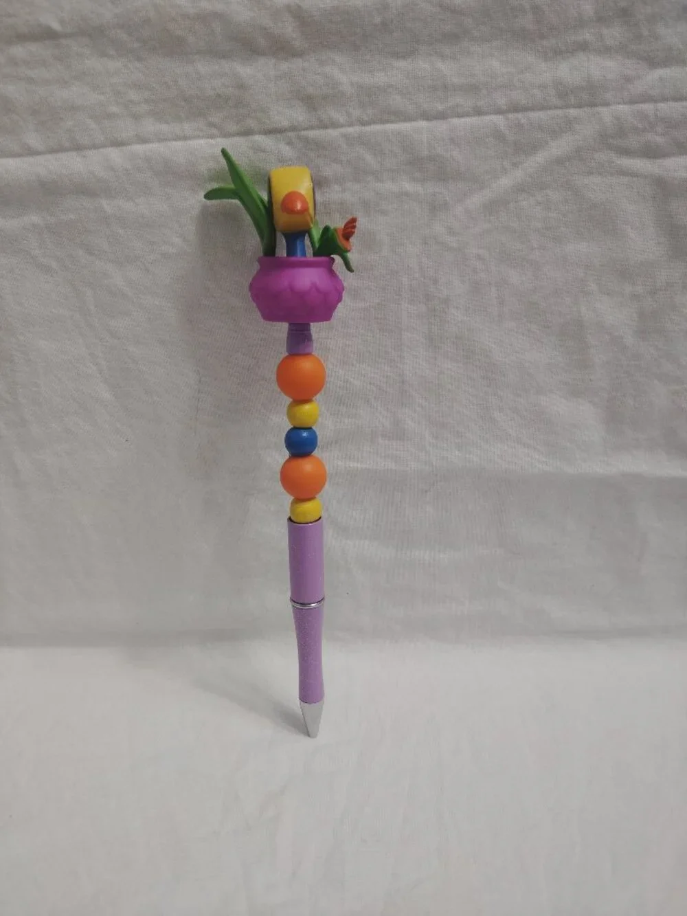Disney Doorable- Spring Kevin - Handmade Beaded Pen